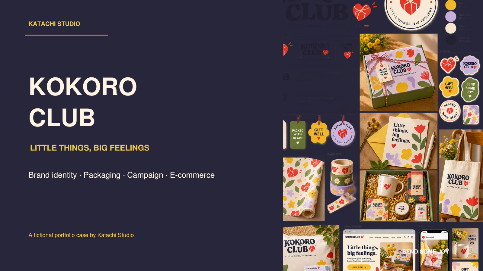 Kokoro Club gift and lifestyle identity concept